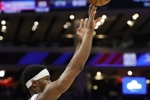 埃奇库姆在季后赛轰下至少30分10篮板5记三分 NBA历史新秀首人